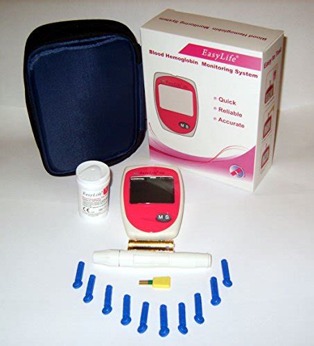 hemoglobin test machine|easylife hemoglobin test meter kit.